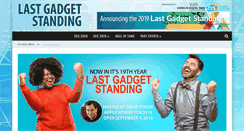 Desktop Screenshot of lastgadgetstanding.com