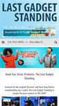 Mobile Screenshot of lastgadgetstanding.com